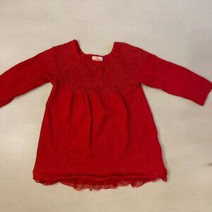 18m Cat & Jack Red Holiday Dress